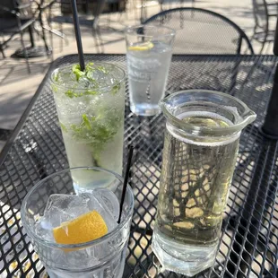 Mojito and Signature Cocktail