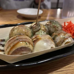 cheese A-6. Takoyaki (6 pcs)