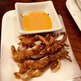 Fried Calamari Legs