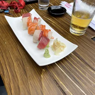 Rainbow roll
