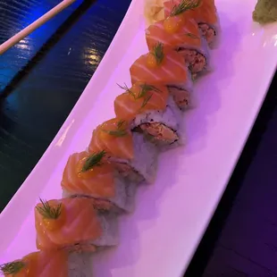 Double Salmon Roll