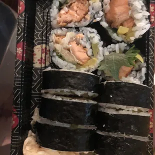 Grilled Salmon Rolls