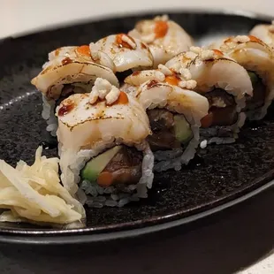 White tiger roll