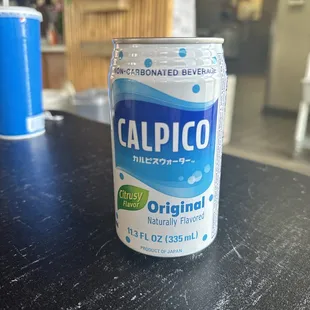 Calico Original non-carbonated drink. The bomb by the way