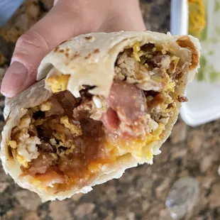 Breakfast burrito