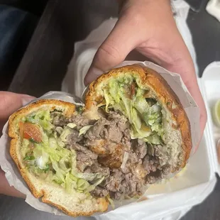 Carne asada torta