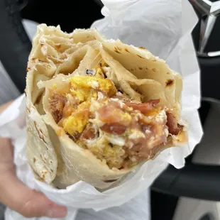 Breakfast burrito