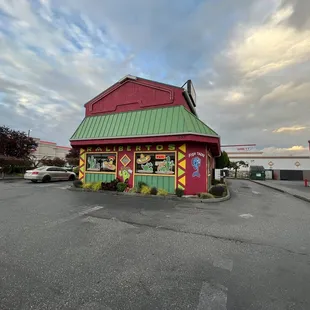 a colorful building