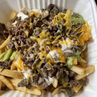 Carne asada fries