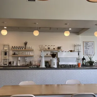 The counter