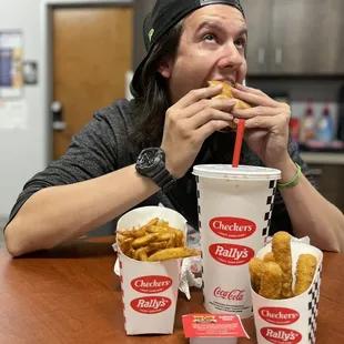 Skinny Jeans take the Baconzilla to the face.