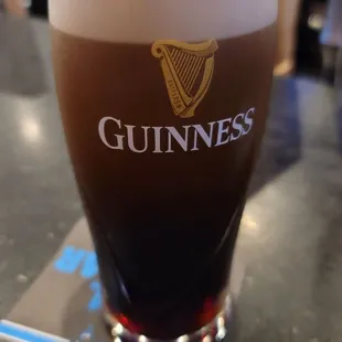 Having a nice Guiness