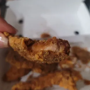 $12.29 for  twice fried chicken.. dry and hard to chew. Very dissapointed.. money wasted.