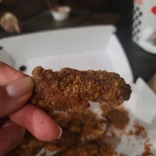 discolored chicken