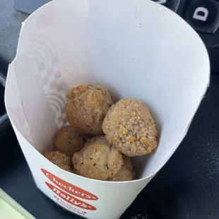 Chicken nuggets with no sauce they wanted to charge more