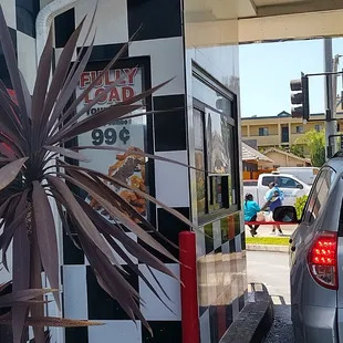 Drive-thru window