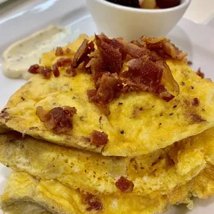 Bacon and Cheddar Frittata