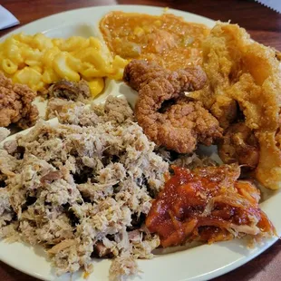 Plate from the buffet