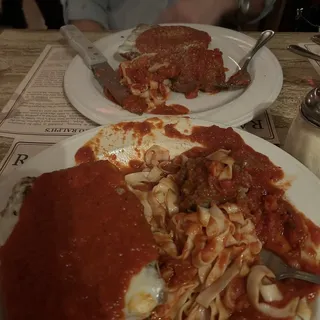 Fettuccini in Tomato Sauce