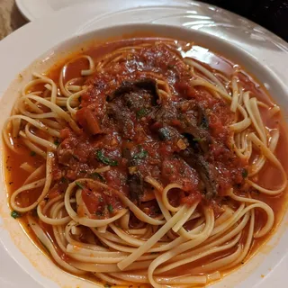 Pasta with Anchovies and Garlic