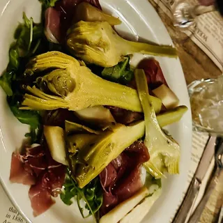 Hearts of Artichoke , Prosciutto, & Reggiano