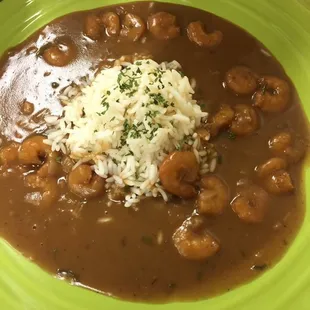 Homemade shrimp stew