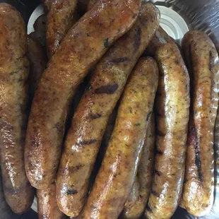 Boudin Links! Yummy!