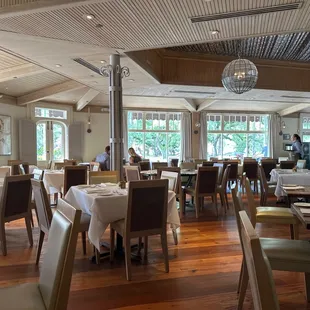 a dining room