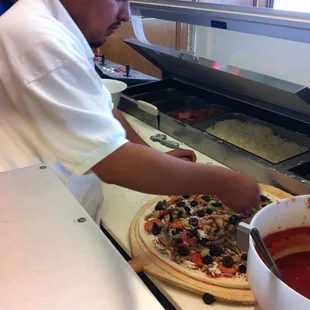 Now that is an awesome pizza!