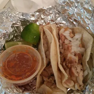 Chicken tacos
