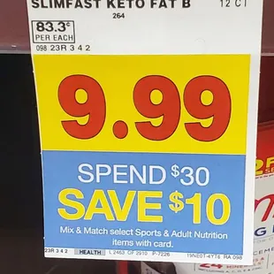 Price tag