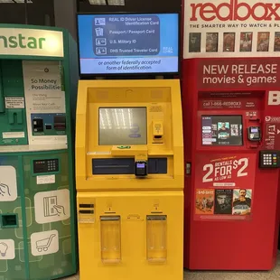 California DMV Now Kiosk located close to the floral department entrance