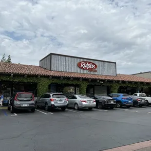 cars parked in a parking lot