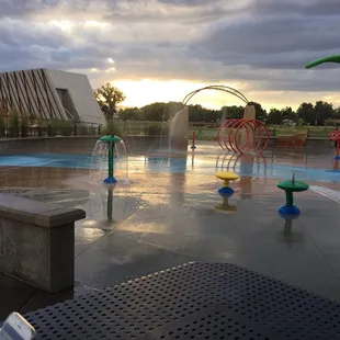 Part of the water fun