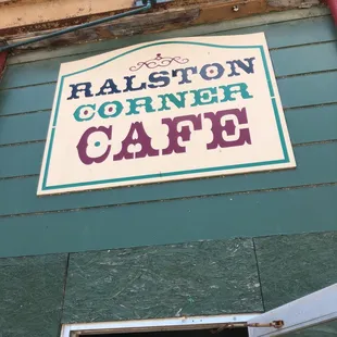 the front of the building