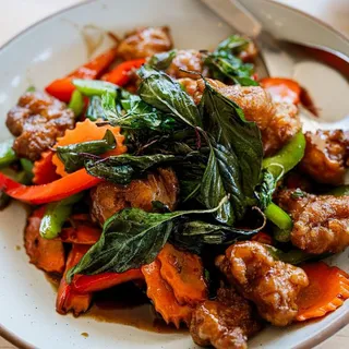 Crispy Chicken Basil