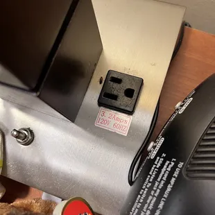 Bugs on table near bed!