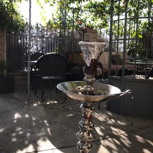 Blueberry mint hookah!