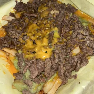 Carne asada fries