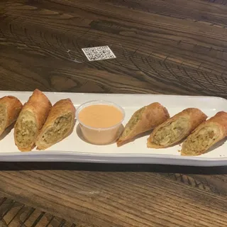 Boudin Egg Rolls