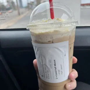 Large Iced Full Moon