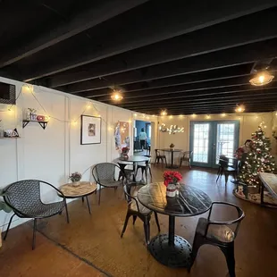 Cafe area