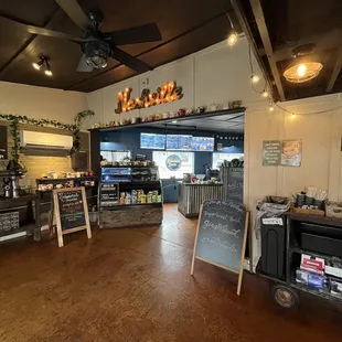 Cafe area