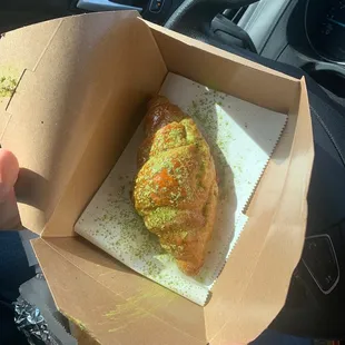 Lemon Matcha Croissant