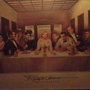 A little guidance from the church of cool. See it outside the bathrooms.