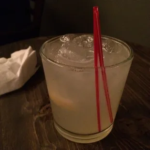 Relentless mule with homemade ginger beer