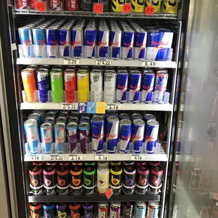 Check out our variety of energy drinks