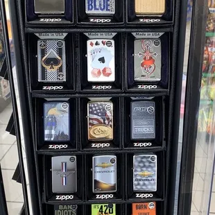 a vending machine in a store