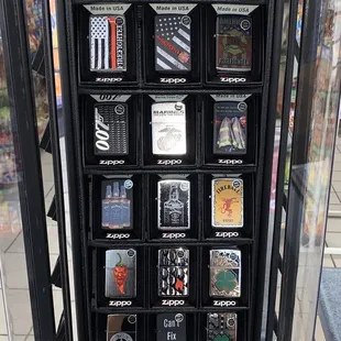 New zippo selection