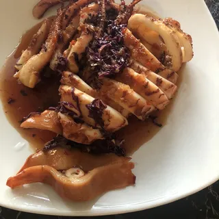 Grilled Whole Squid